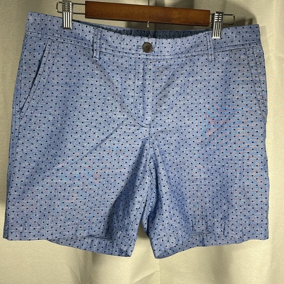 Talbots Blue Polka Dot shorts - Picture 1 of 6